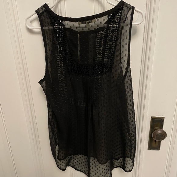 Black shear Daniel Rain blouse - Picture 4 of 4